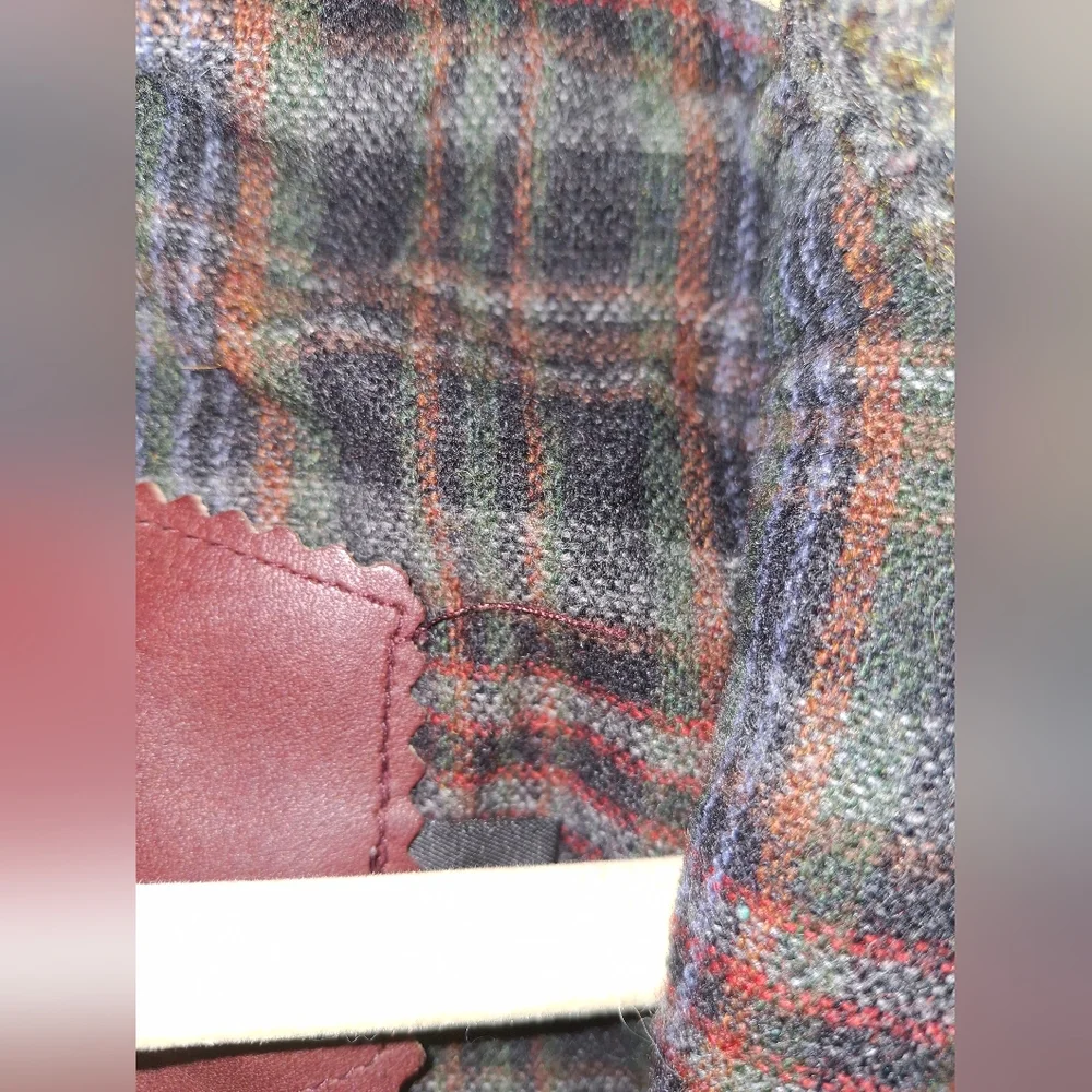 Vintage Woolrich Jacket xl mens wool Tweed Bomber coat made in USA - Picture 7 of 7